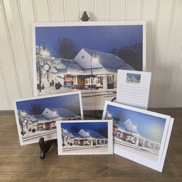 Ashland Train Station 5 x 7 Card