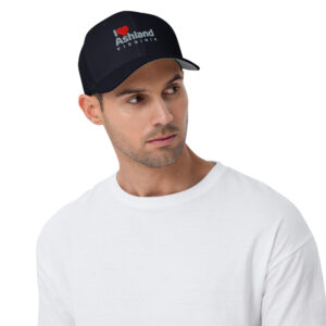 I Love Ashland Virginia Structured Twill Cap